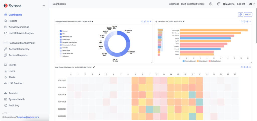 New in Syteca Release 7.21: Agentless Access, Sensitive Data Masking, and Smooth Session Playback New in Syteca Release 7.21: Agentless Access, Sensitive Data Masking, and Smooth Session Playback