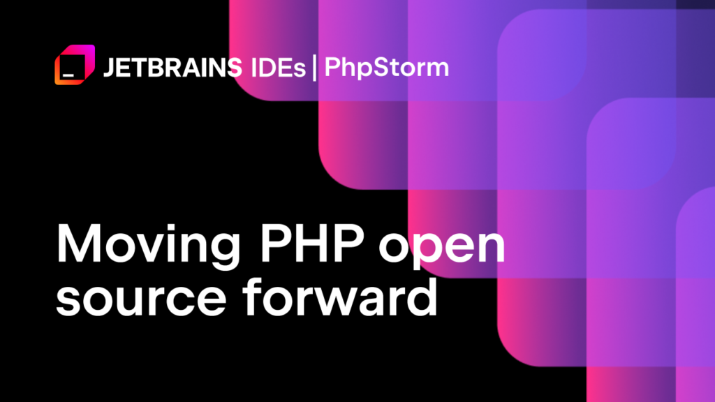 Moving PHP open source forward