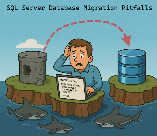 SQL Server Database Migration Pitfalls – SQLServerCentral SQLServerCentral Logo