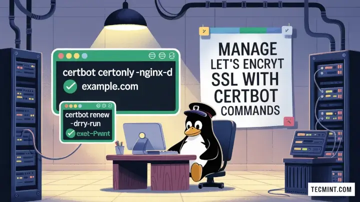 How to Manage Let’s Encrypt SSL with Certbot Commands How to Manage Let's Encrypt SSL with Certbot Commands