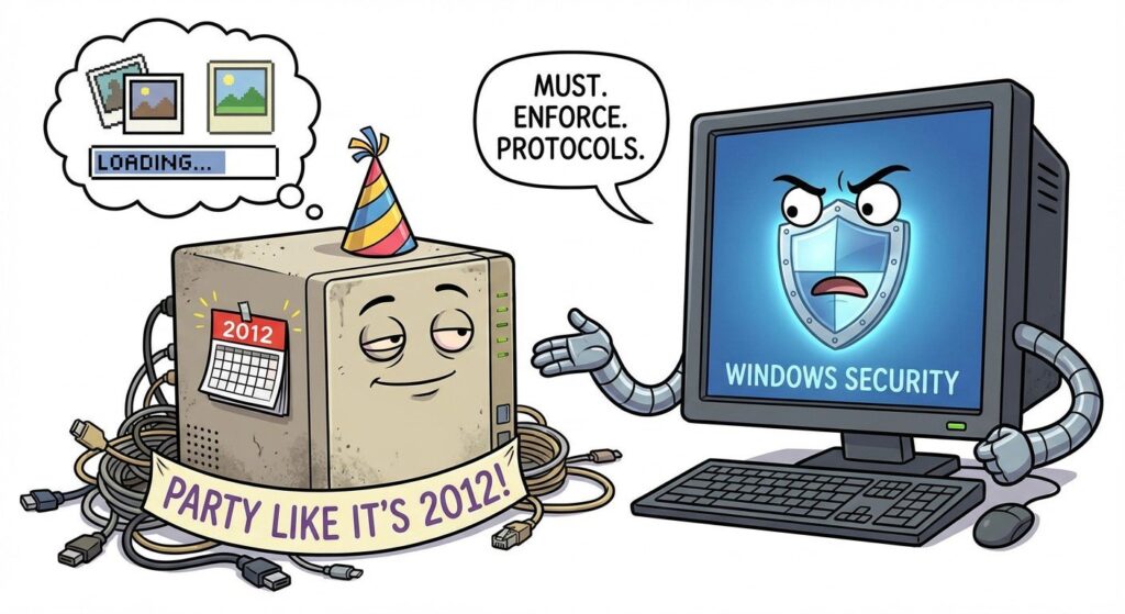 Fixing WD EX2 NAS Access Issues on a Fresh Windows Installation