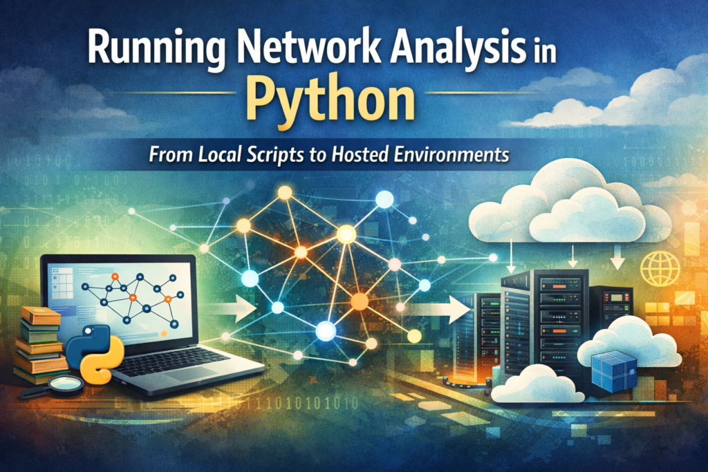 Running Network Analysis in Python: Local vs Hosted