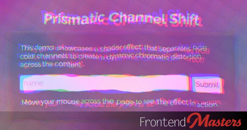 First Experiments with HTML in Canvas – Frontend Masters Blog