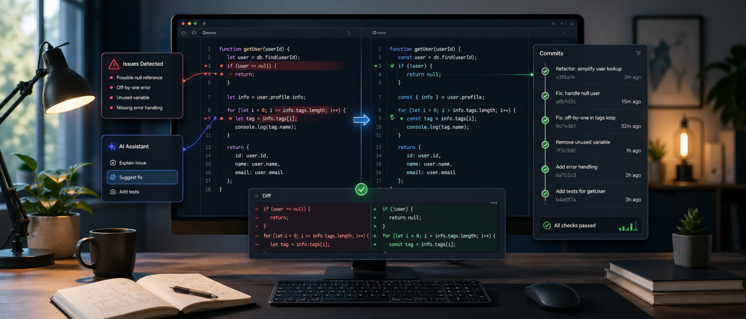 A Day with Developer Assist: Faster Fixes, Cleaner Commits