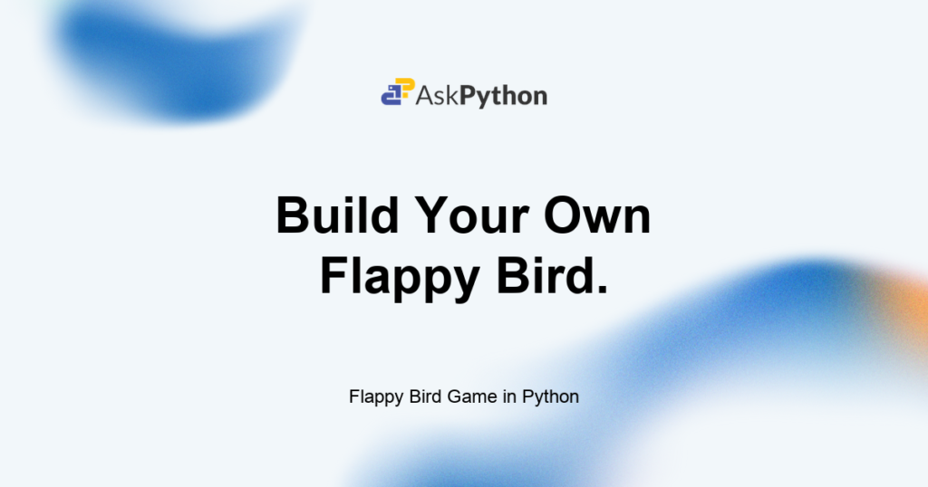 Flappy Bird Game in Python