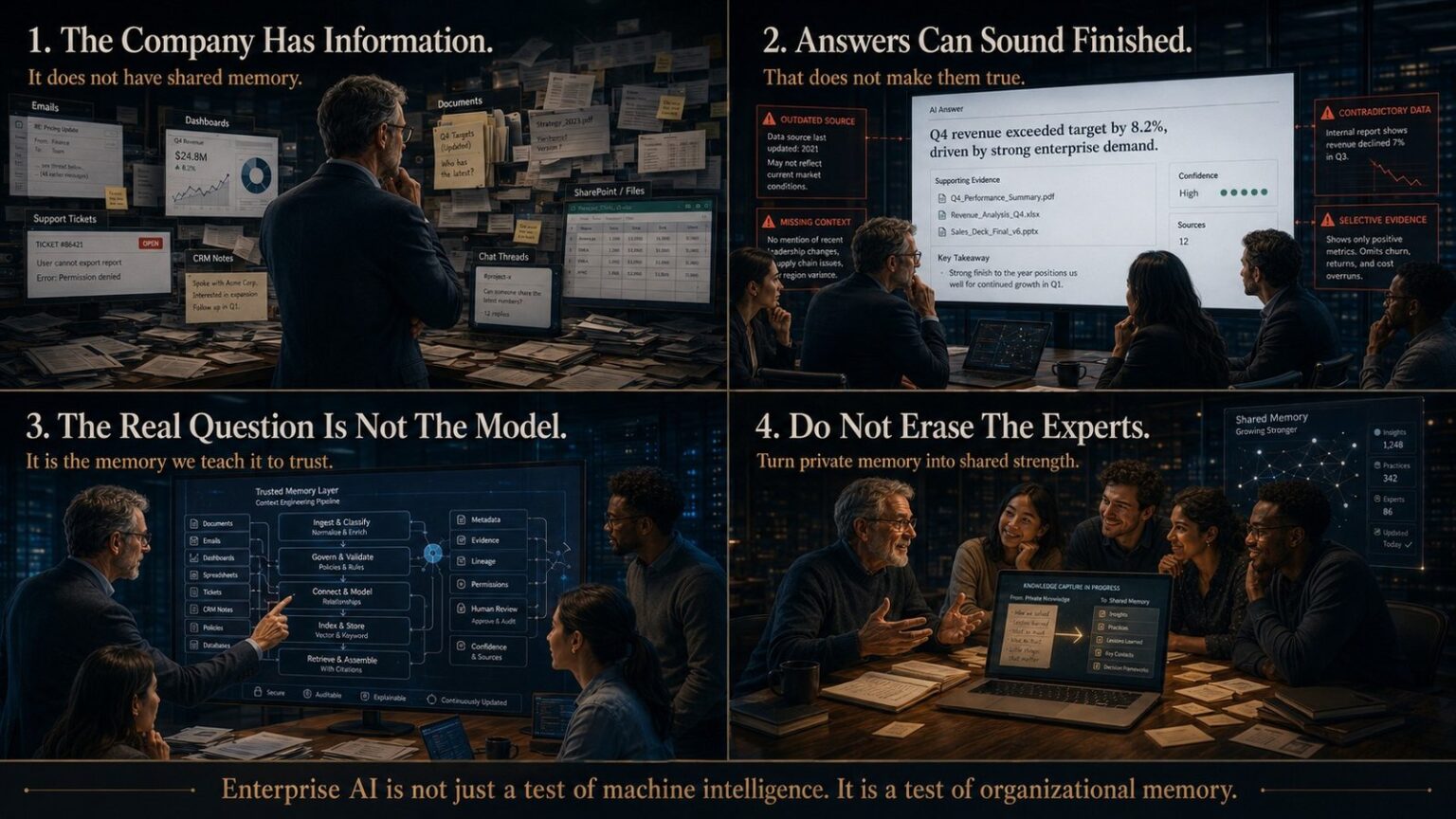 Enterprise AI’s Hidden Problem Is Organizational Amnesia Enterprise AI’s Hidden Problem Is Organizational Amnesia