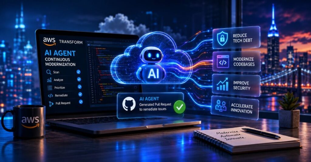 Autonomous AWS Agent Automates Modernization of Codebases Autonomous AWS Agent Automates Modernization of Codebases