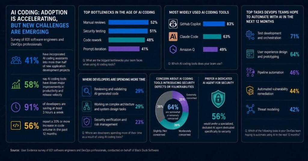 Survey Surfaces Emerging DevOps Bottlenecks in the AI Coding Era