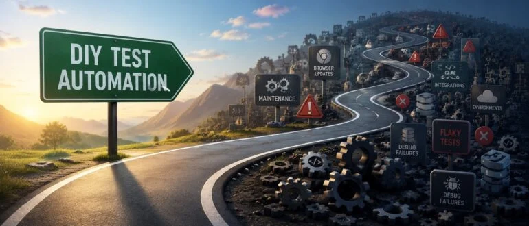Why DIY Test Automation Succeeds Its Way Into a Problem Why DIY Test Automation Succeeds Its Way Into a Problem