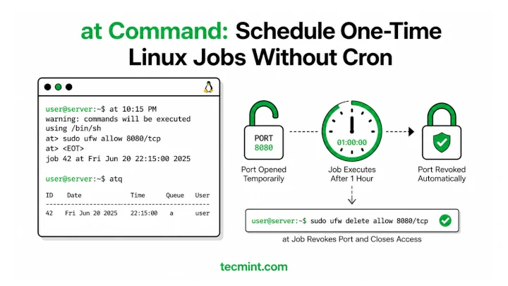 Schedule One-Time Linux Jobs Without Cron Schedule One-Time Linux Jobs Without Cron