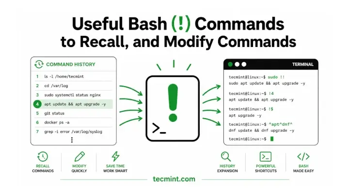 How to Use the Bash ! Operator with Practical Examples How to Use the Bash ! Operator with Practical Examples