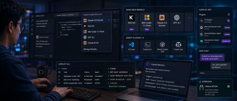 GitHub Copilot’s Latest Update Bets on Model Choice, Not Model Loyalty GitHub Copilot's Latest Update Bets on Model Choice, Not Model Loyalty