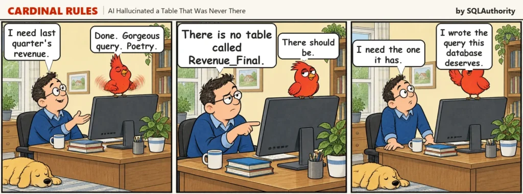 AI Hallucinated a Table That Was Never There SQLAuthority with Pinal Dave