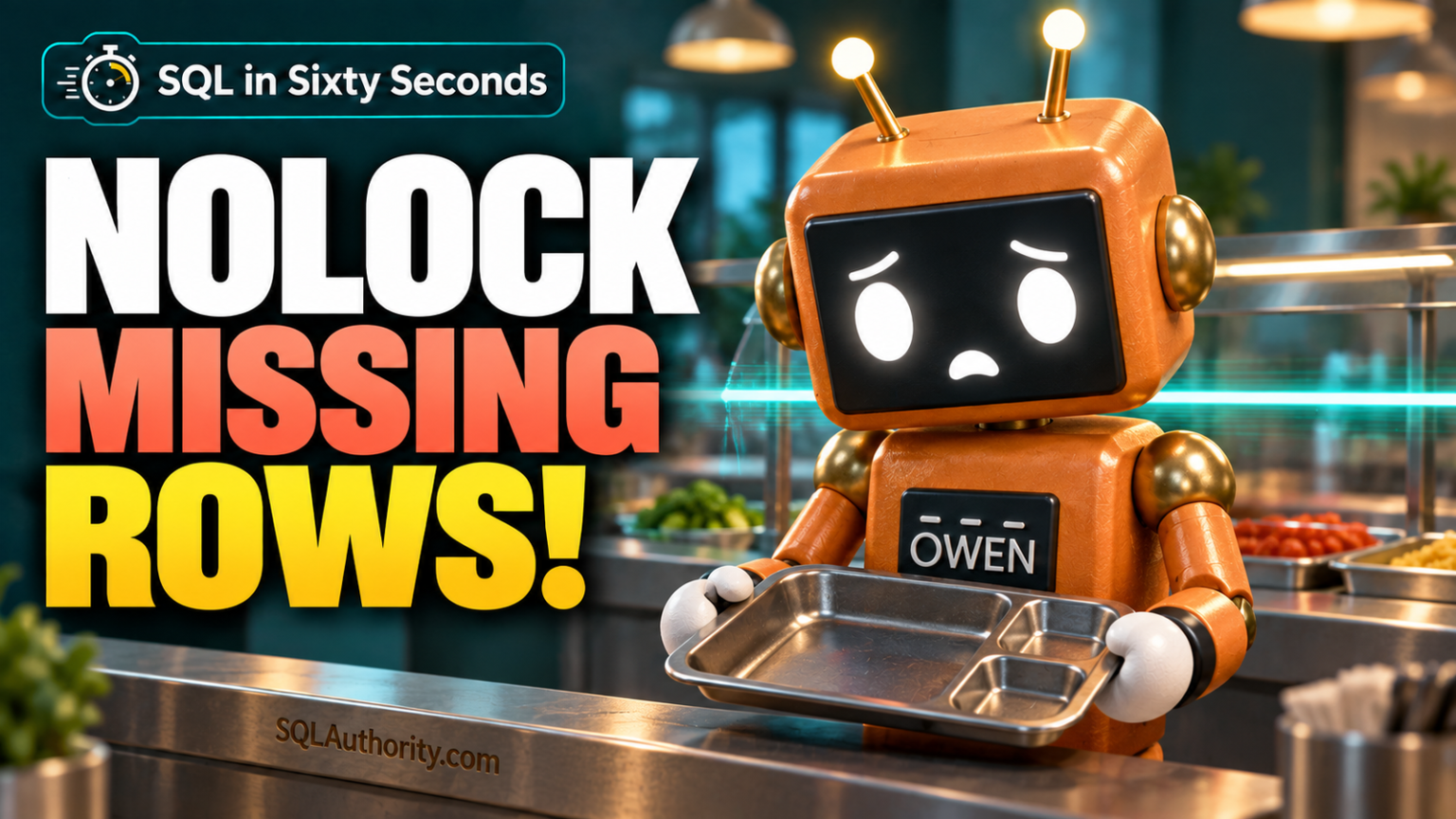 NOLOCK Can Miss Rows: The Order That Was Never Missing