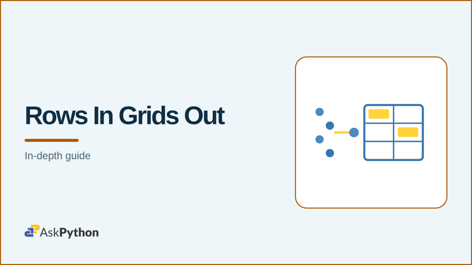 Python tabulate module: How to Easily Create Tables in Python? Python tabulate banner: scattered rows aligning into a grid table
