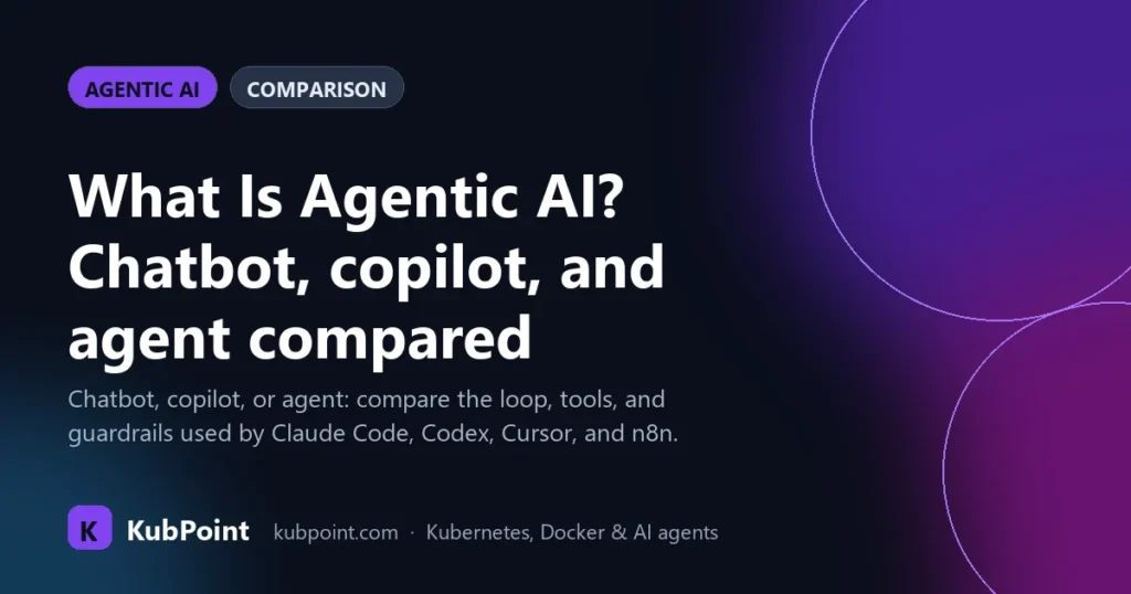 What Is Agentic AI? Chatbot, copilot, and agent compared
