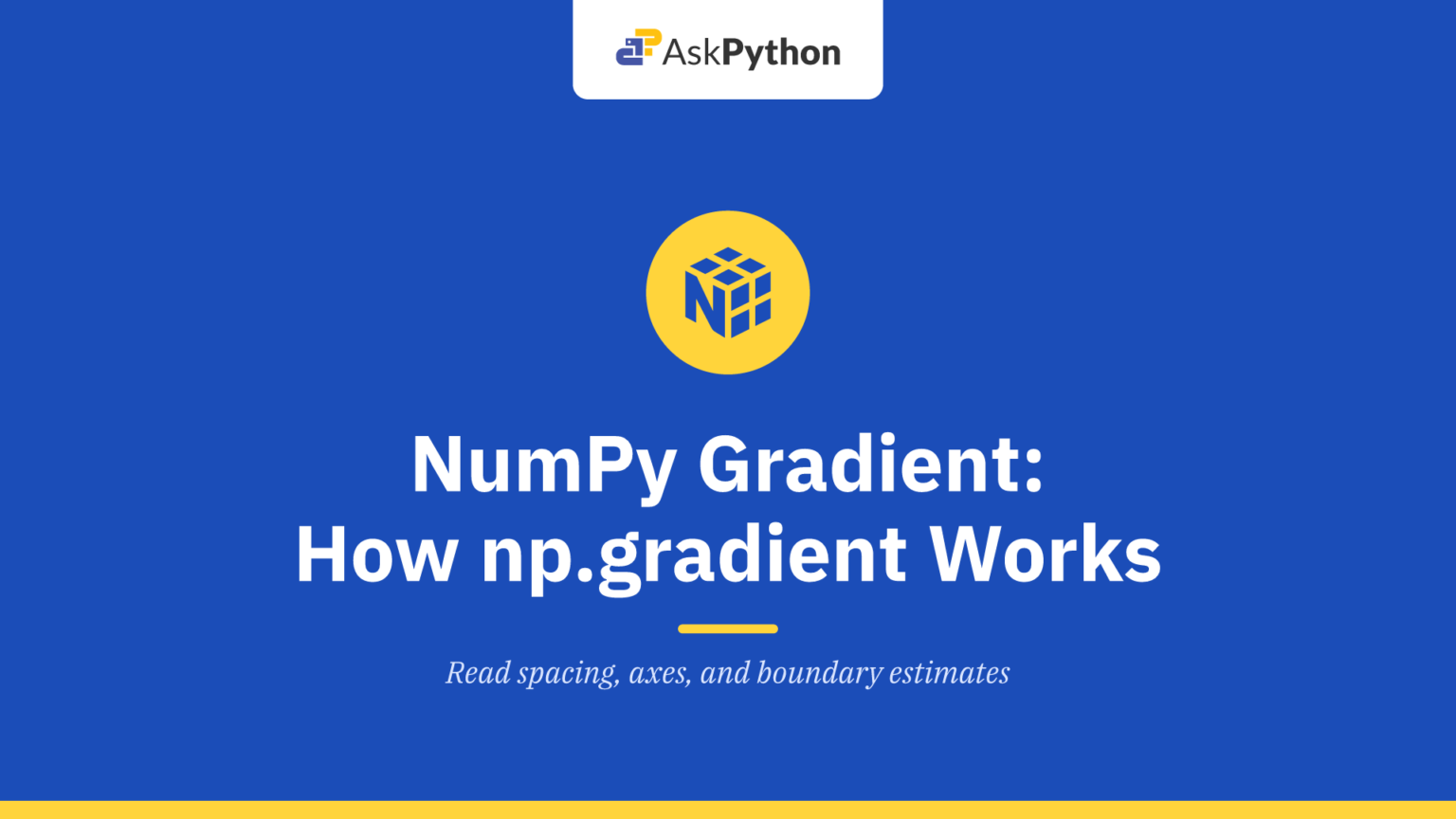 NumPy Gradient: How np.gradient Works on N-dimensional Arrays