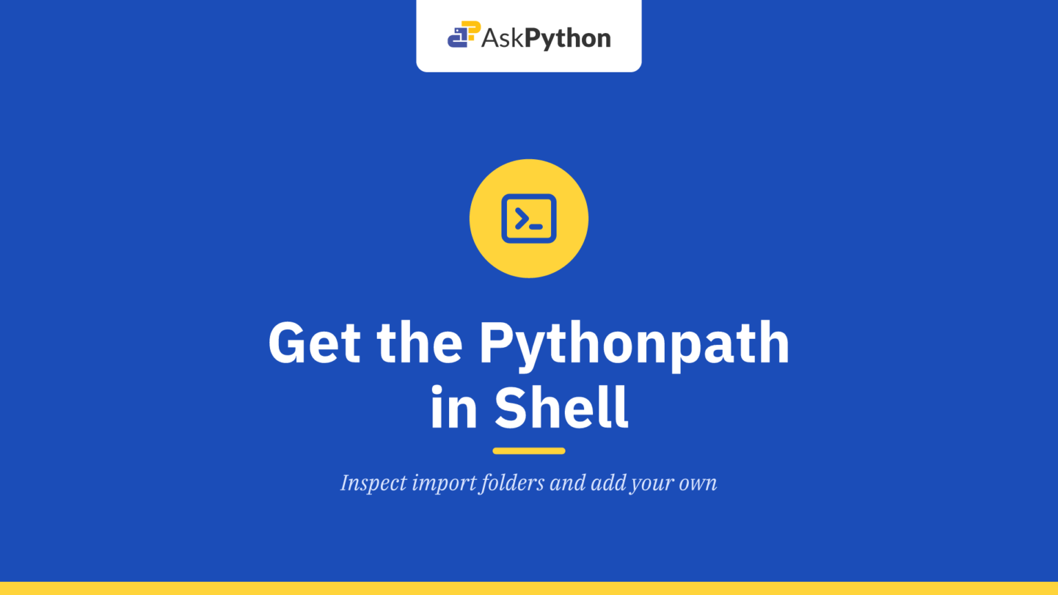 How to Get the Pythonpath in Shell? How to Get the Pythonpath in Shell?